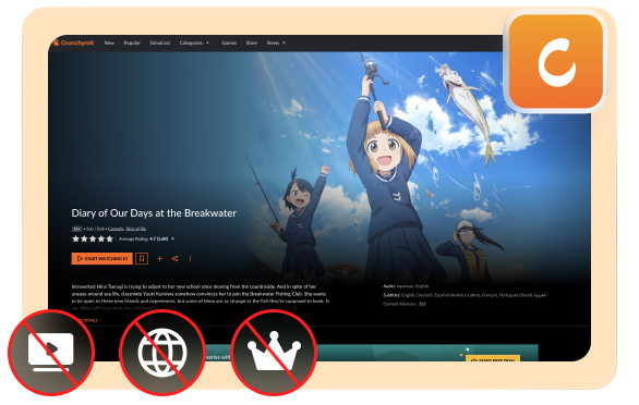 crunchyroll download restrictions