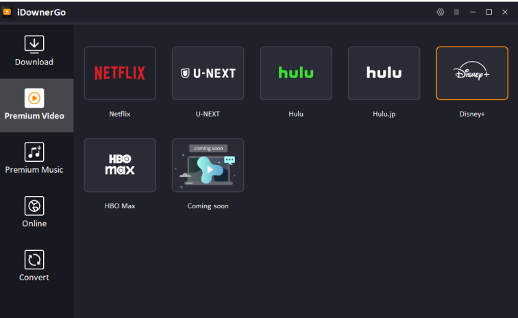 select disney plus downloader