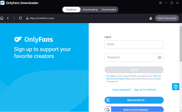 select onlyfans downloader