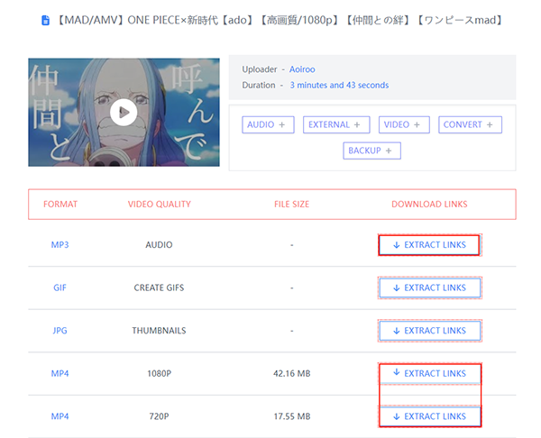 Téléchargement de vidéo avec 9xbuddy