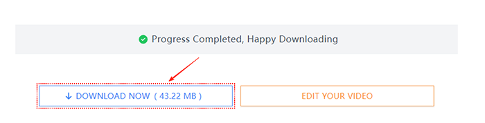 Téléchargement de vidéo avec 9xbuddy