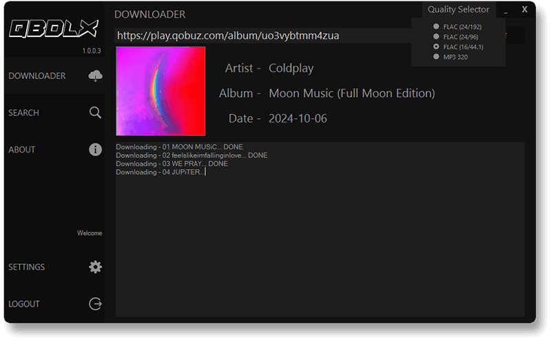 Qobuz Downloader X