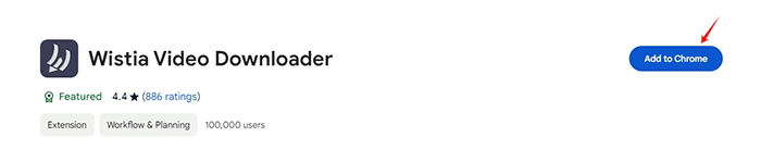 add wistia video downloader chrome