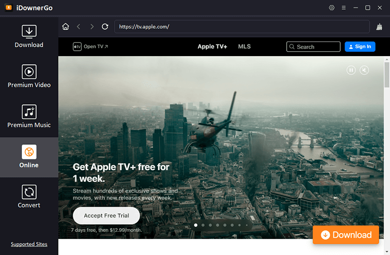 téléchargeur apple tv