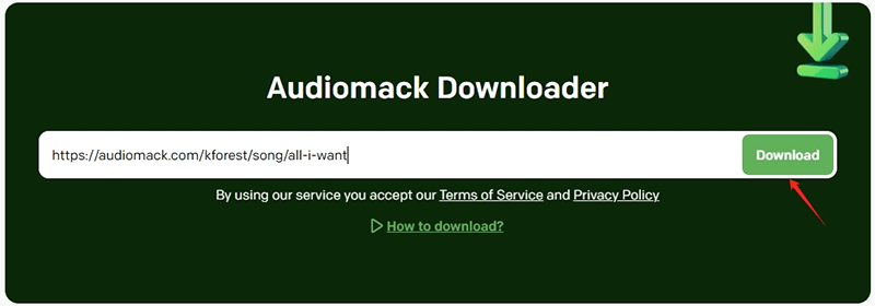 download audiomack song online