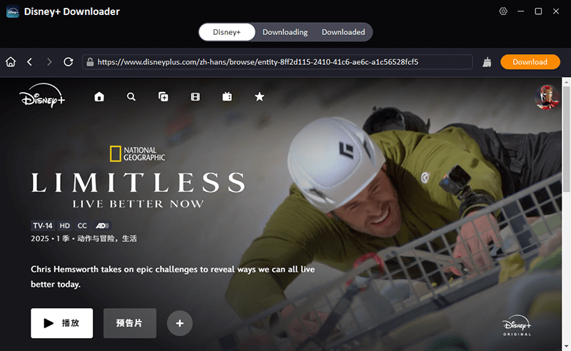 choose disney plus movie