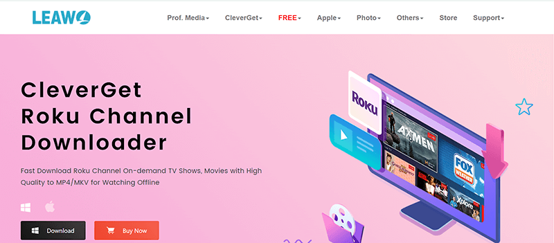 CleverGet Roku Channel Downloader