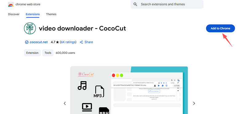cococut downloader für chrome
