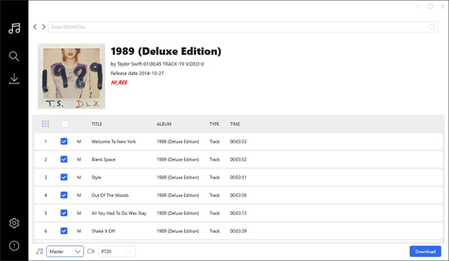 download tidal music tidal-gui