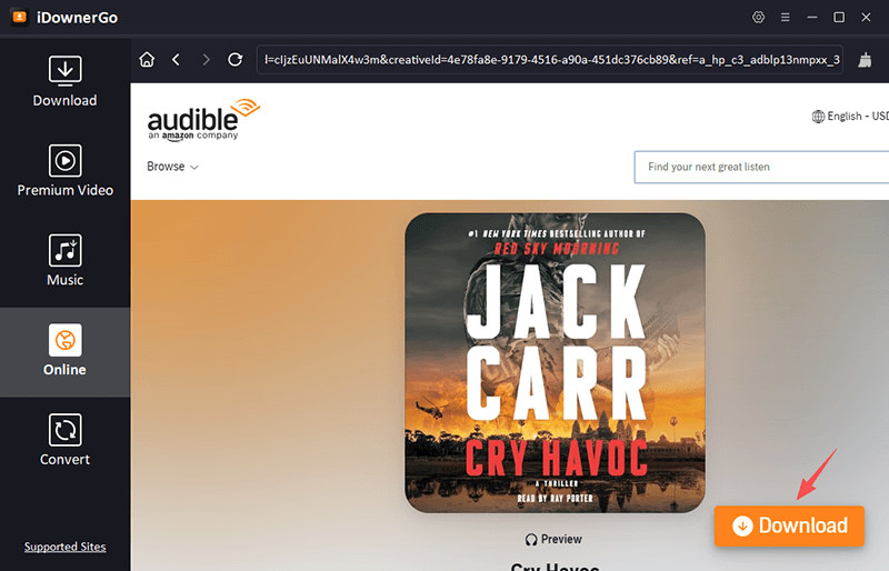 télécharger le livre audio audible