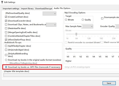 télécharger des livres audio audibles en utilisant libation