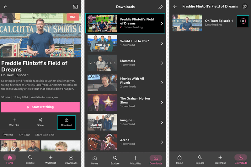 モバイルでbbc iplayer動画をダウンロード