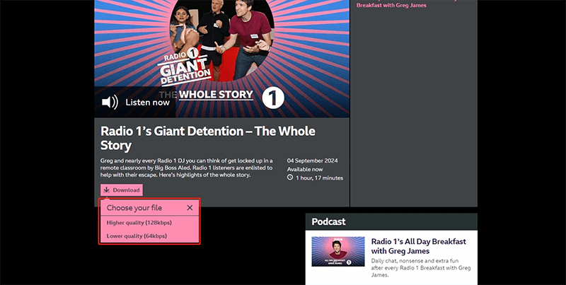 download bbc sounds mp3 directly