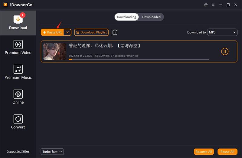 download bilibili mp3