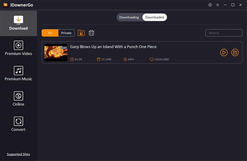 download crunchyroll video