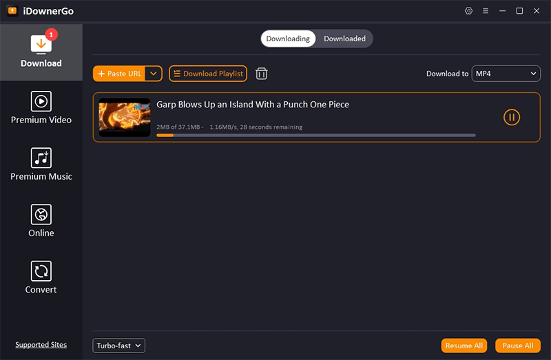 download crunchyroll video