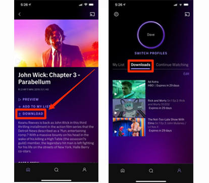 télécharger des films hbo max sur iphone