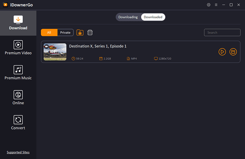 télécharger vidéo mpd