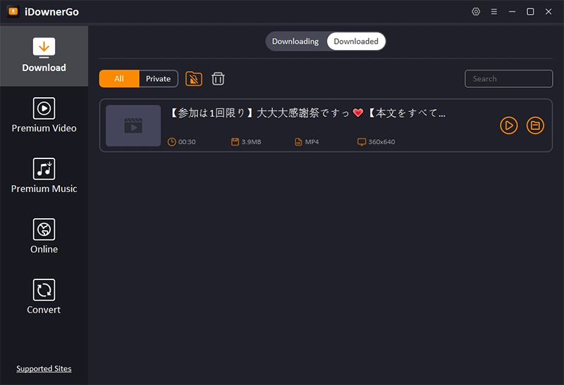 download myfans video