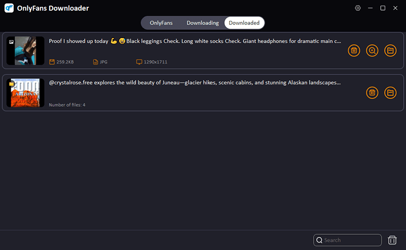 OnlyFans-Bild herunterladen