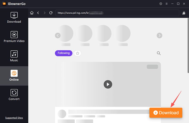 download pding video