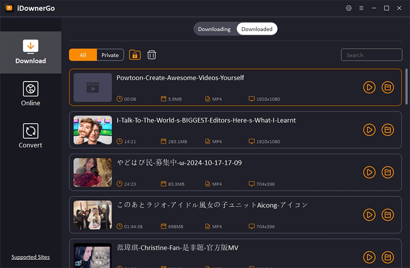 download powtoon video