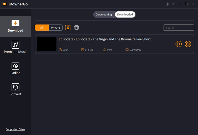 download reelshort video idownergo