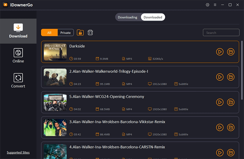 download spotify song