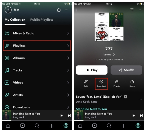 download tidal flac phone