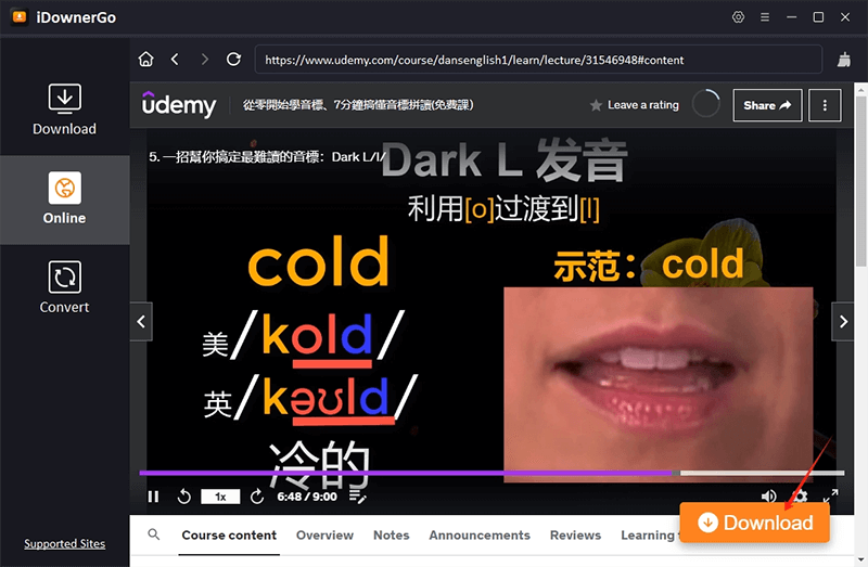 download udemy video