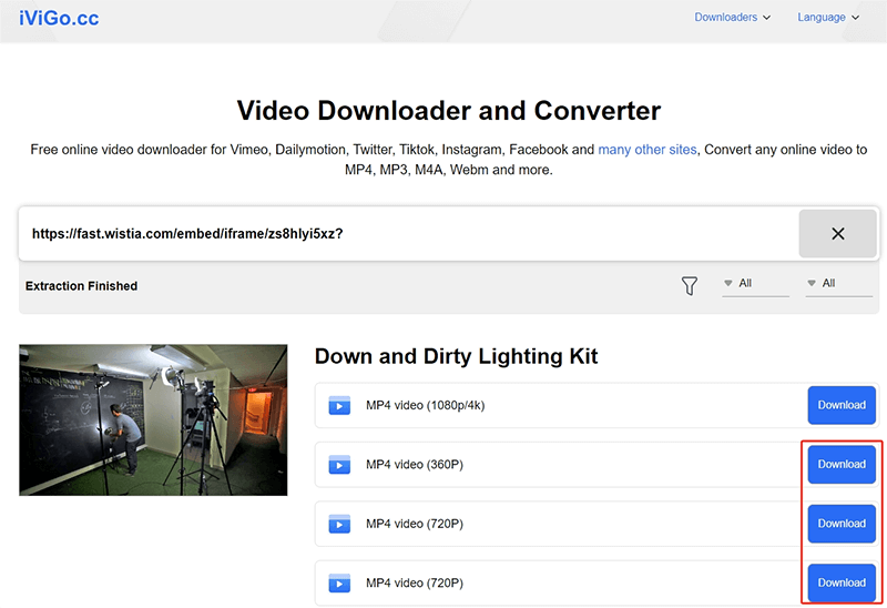 download wistia video online