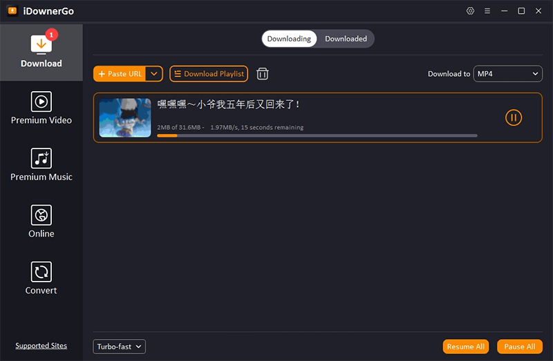 download xiaohongshu video