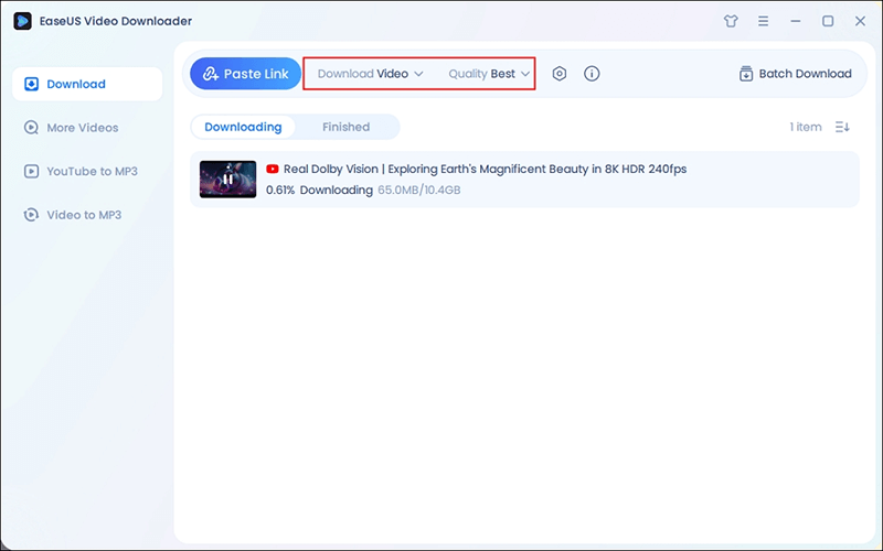 easeus video downloader