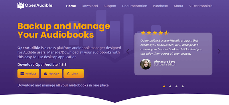 installer openaudible