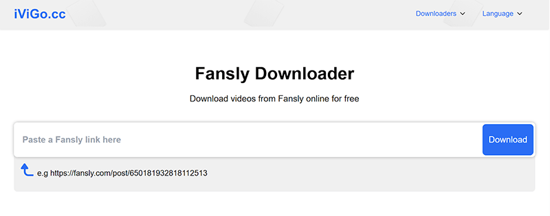 ivigo fansly downloader