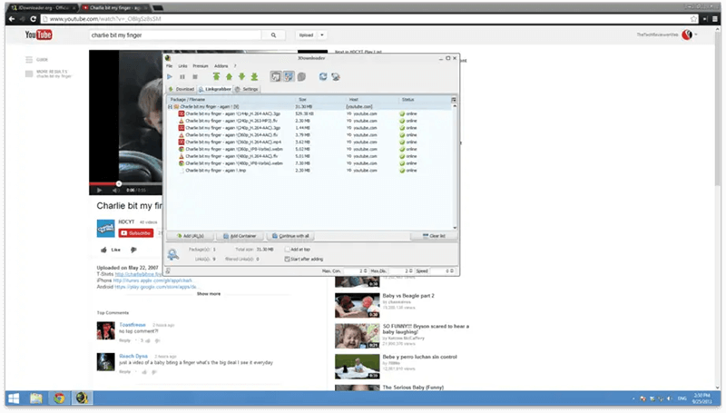 jdownloader download video