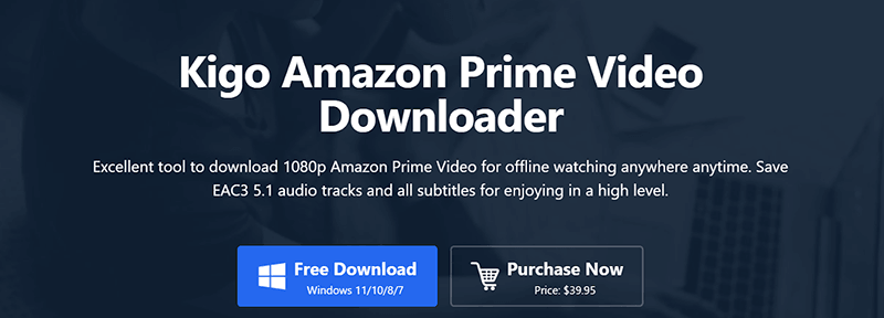 kigo amazon prime video downloader