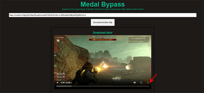 medal bypass