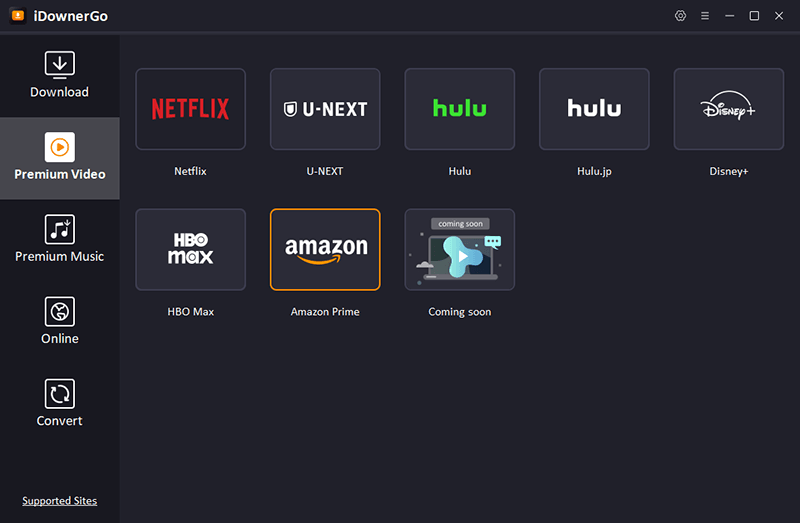 Amazon Downloader öffnen