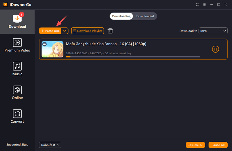 FC2 Video-URL einfügen