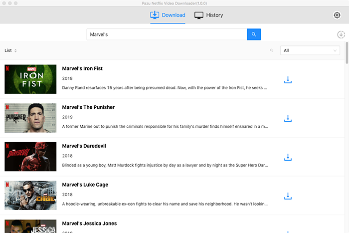 pazu netflix download