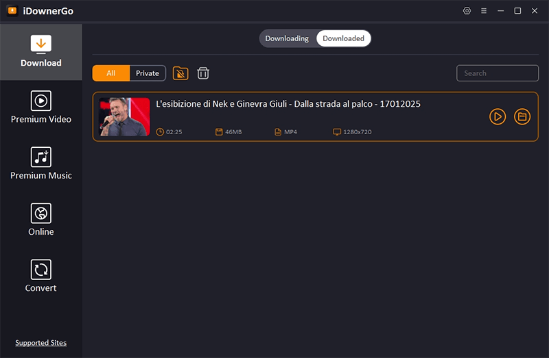 télécharger la vidéo raiplay