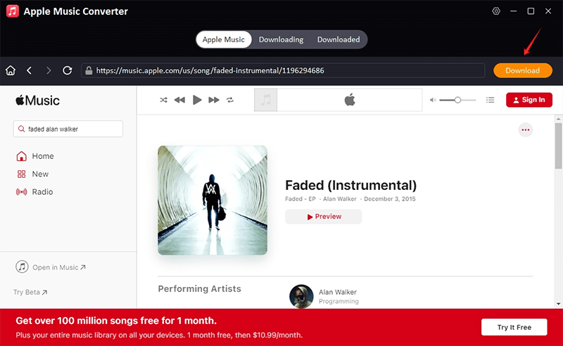 search for apple music