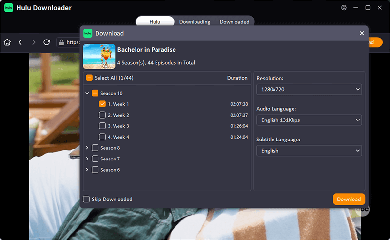 search for hulu movie