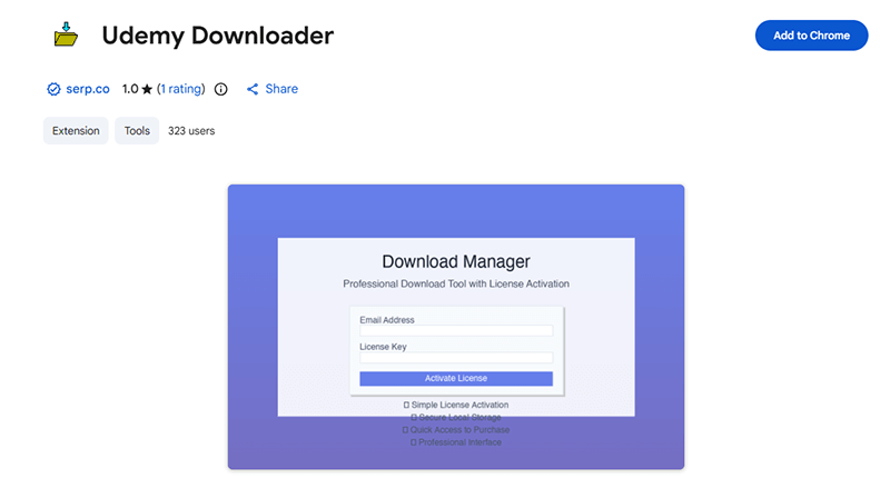 udemy downloader chrome