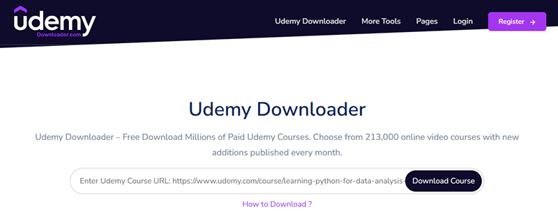 udemy downloader online