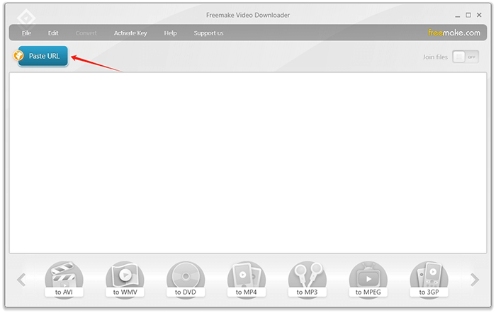 use freemake video downloader