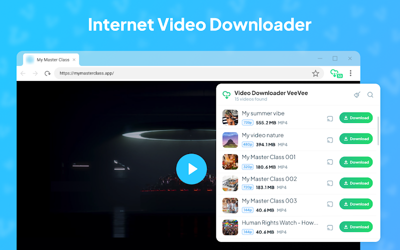 video downloaderv veevee