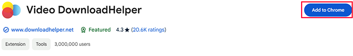 video downloadhelper