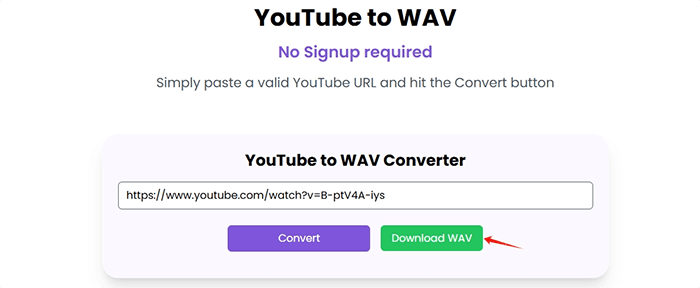 HireQuotient’s YouTube to WAV